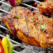 20‑Piece Stainless Steel BBQ Skewers