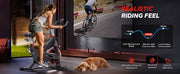 Exercise Bike, Magnetic Resistance, App, 300lbs Capacity