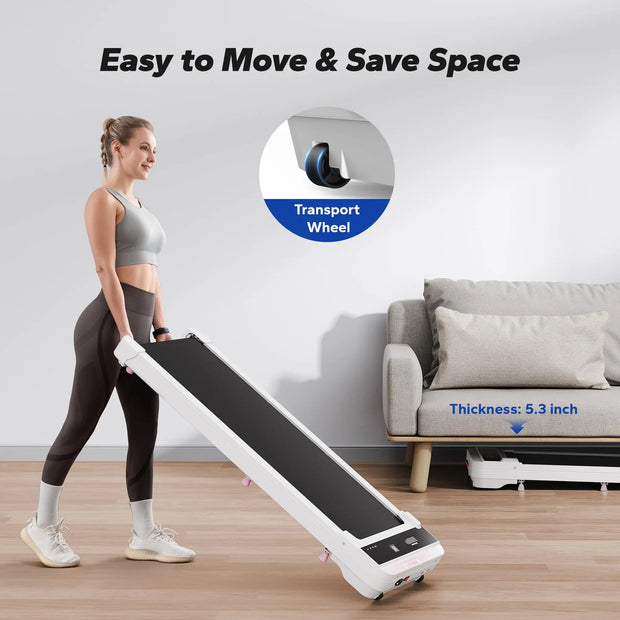 Walking Pad Treadmill – Compact, Quiet, Under-Desk Fitness for Home or Office