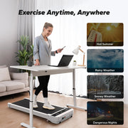 Walking Pad Treadmill – Compact, Quiet, Under-Desk Fitness for Home or Office