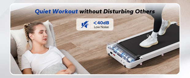 Walking Pad Treadmill – Compact, Quiet, Under-Desk Fitness for Home or Office