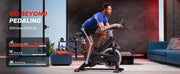 Exercise Bike, Magnetic Resistance, App, 300lbs Capacity