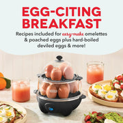 Double Layer Electric Egg Cooker & Steamer