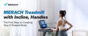 Foldable Treadmill with Incline, Bluetooth