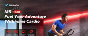 Exercise Bike, Magnetic Resistance, App, 300lbs Capacity