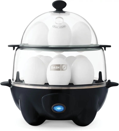 Double Layer Electric Egg Cooker & Steamer