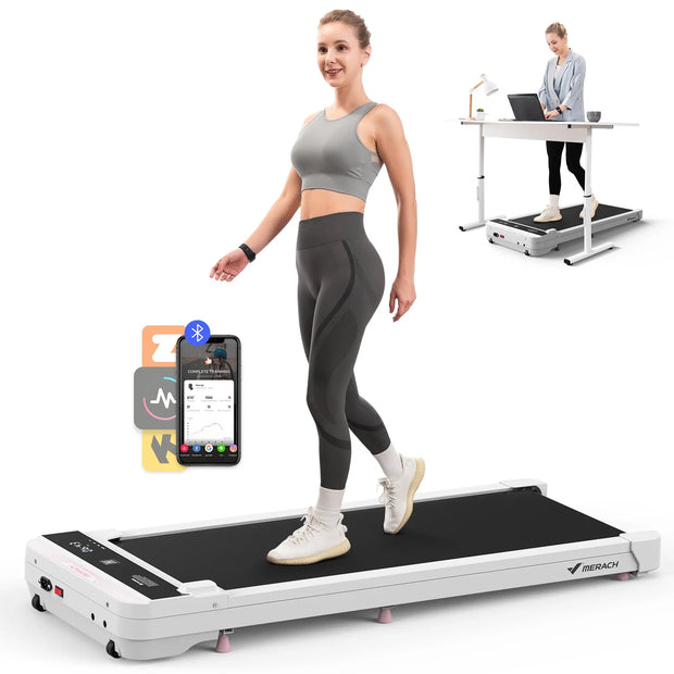 Walking Pad Treadmill – Compact, Quiet, Under-Desk Fitness for Home or Office