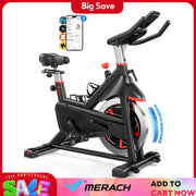 Exercise Bike, Magnetic Resistance, App, 300lbs Capacity
