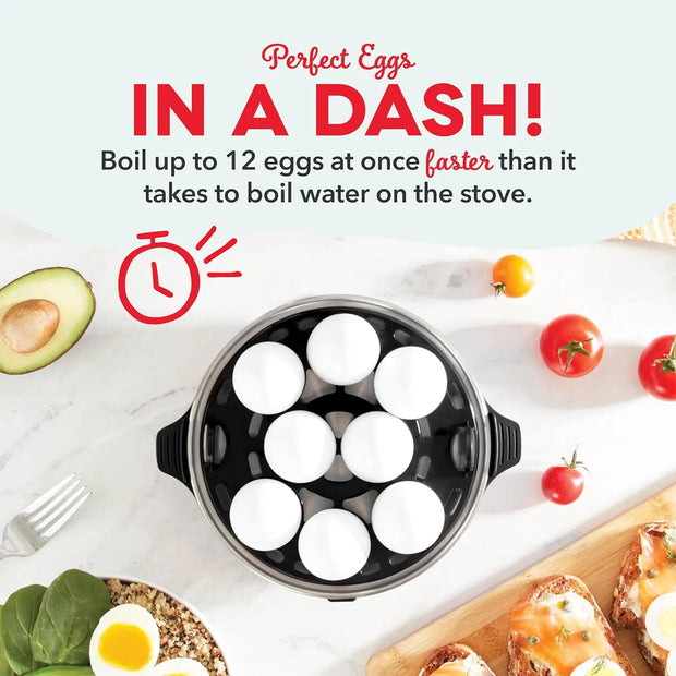 Double Layer Electric Egg Cooker & Steamer