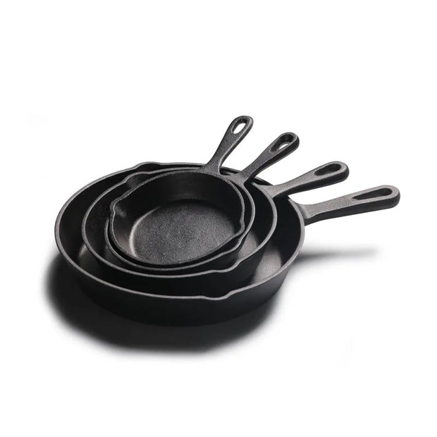 Cast Iron Non-Stick Skillet Pan for Gas & Induction