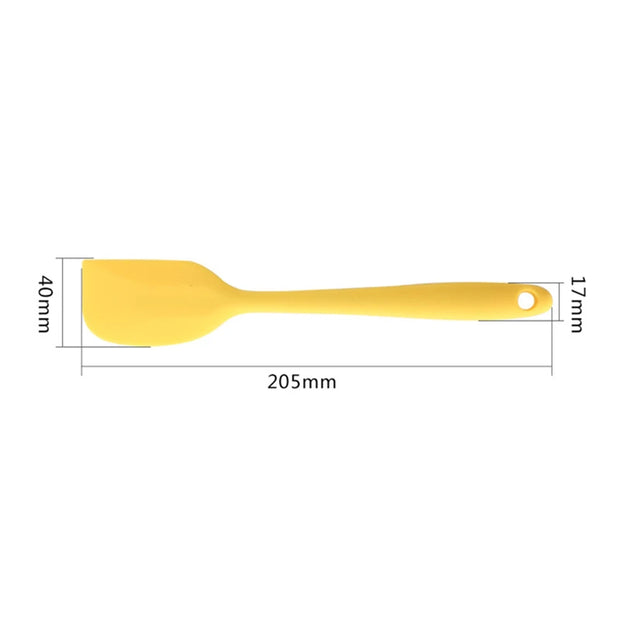 Silicone Pastry Scraper – Heat Resistant, Food-Grade with Steel Core