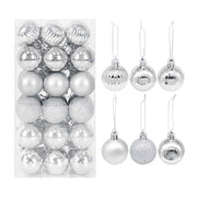 36pcs 4cm Christmas Tree Hanging Ornaments