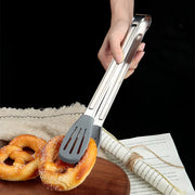Stainless Steel Non-Slip Kitchen Bread Tongs