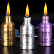 Portable Metal Alcohol Lamp Burner for Camping