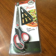 Stainless Steel Pizza Scissors Cutter with Spatula