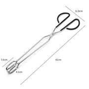 Extra Long Stainless Steel BBQ Tongs