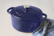 Lodge 5.5 Quart Enameled Cast Iron Dutch Oven