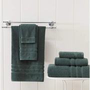 Turkish Cotton Dark Green 6-Piece Towel Set