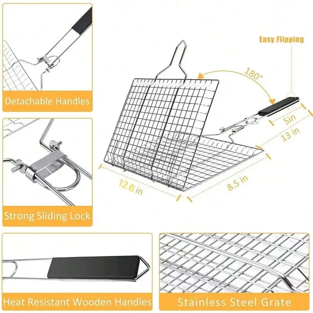 Stainless Steel BBQ Grill Tool Set