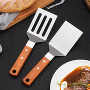 Stainless Steel Wood Handle Cooking Spatula Shovel