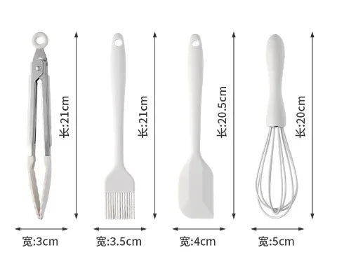 Silicone Kitchen Utensil Set
