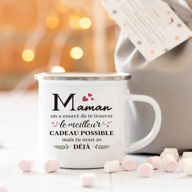 Happy Mother’s Day Enamel Coffee Mug