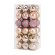 36pcs 4cm Christmas Tree Hanging Ornaments