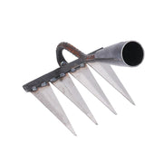 Iron Gardening Hoe Rake for Weeding & Soil
