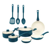 12-Piece Nonstick Ceramic Aluminum Cookware Set