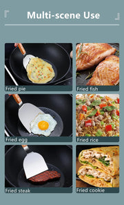 Stainless Steel Wood Handle Cooking Spatula Shovel