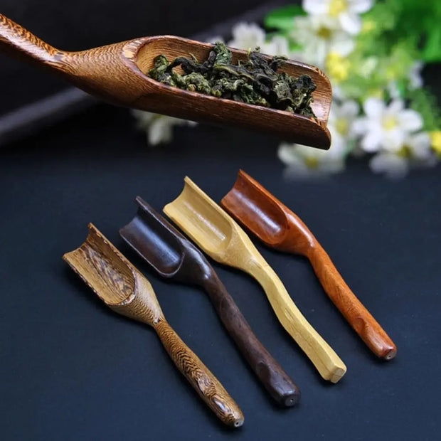 Natural Wooden Tea Scoop
