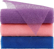 African Net Sponge Exfoliating Bath Mesh – 3PCS Set