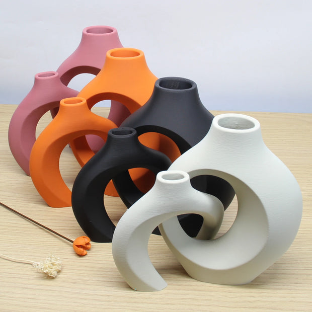 2-Piece Bohemian Vase Set