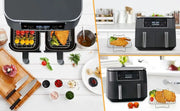2PCS Stainless Steel Air Fryer Rack Set