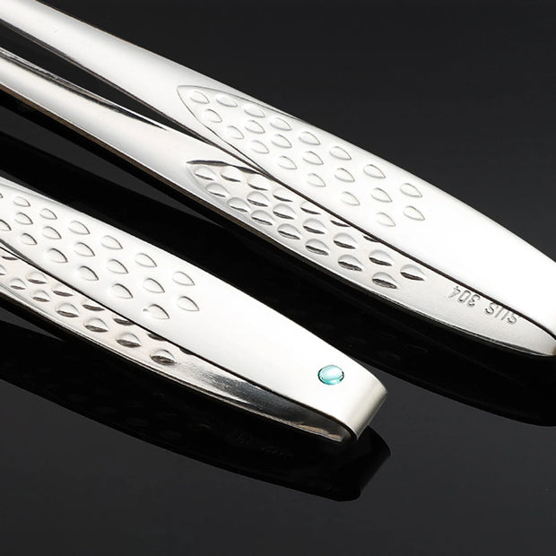Extra Long Stainless Steel BBQ Grill Tongs