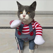 Funny Cat & Dog Halloween Costume