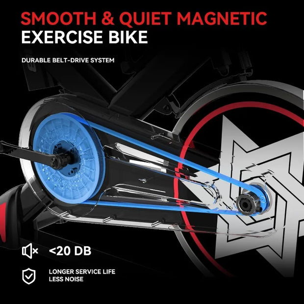 Exercise Bike Indoor Cycling Stationary Bike Home Gym