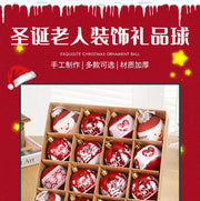16pcs 6 cm Christmas Ball Ornaments