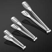 304 Stainless Steel BBQ Grill Kitchen Food Tongs