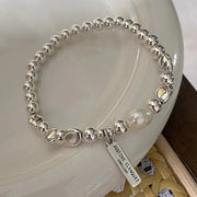 "925 Sterling Silver Adjustable Cuff Bracelet Women"