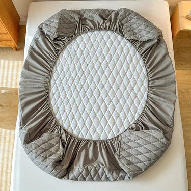 Waterproof Fitted Mattress Protector – 15"–17" Deep Pocket