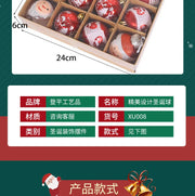 16pcs 6 cm Christmas Ball Ornaments