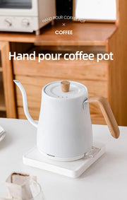 800ml Gooseneck Electric Kettle 1000W Stainless Steel