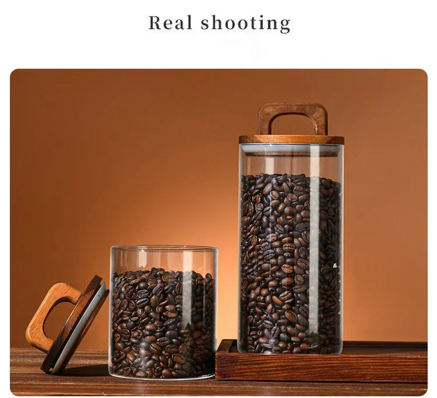 Korean Style Glass Sealed Storage Jar