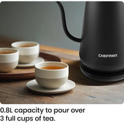 Gooseneck Electric Kettle Rapid Boil Auto Shut-Off