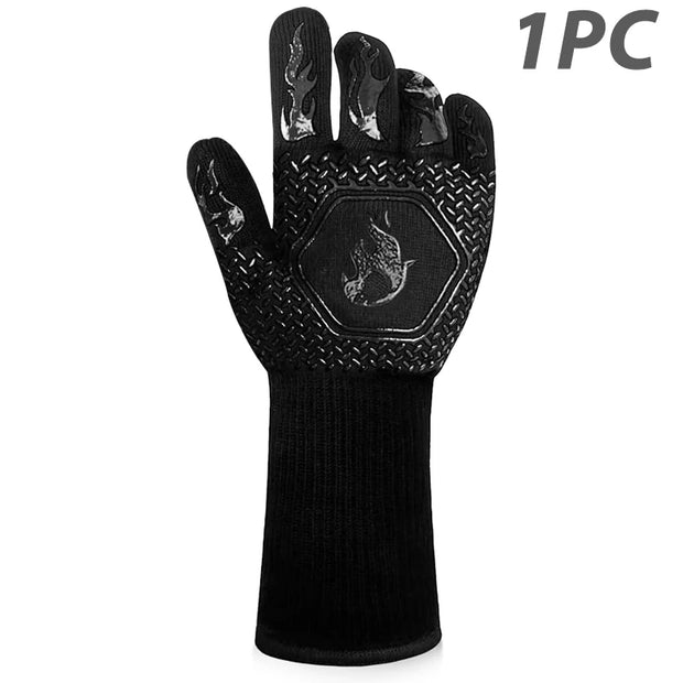 BBQ Heat-Resistant Non-Stick Fabric Glove