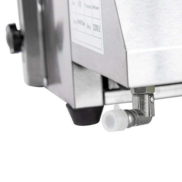 Stainless Steel Smokeless LPG Gas Grill – 4 Burners