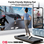 3-in-1 Silent Treadmill, 2.5HP, 300LBS