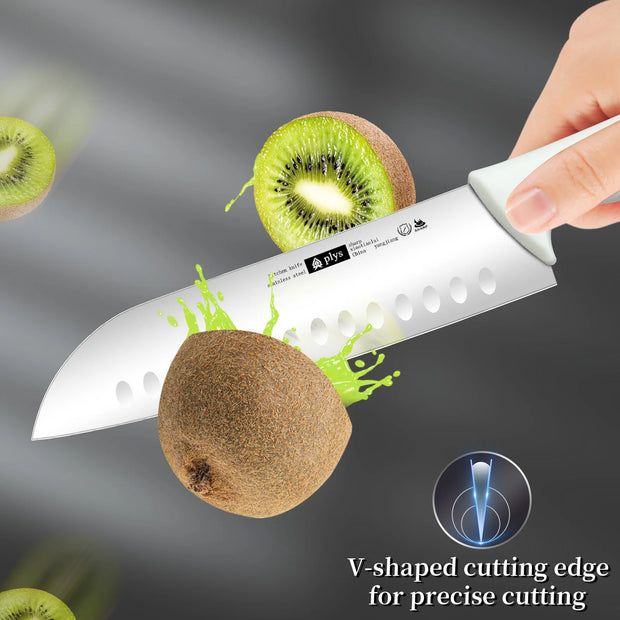 Professional Stainless Steel Chef Knife – 17.5cm Blade , Ergonomic Handle