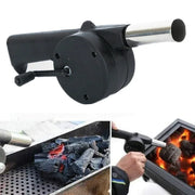 Portable Hand Crank BBQ Air Blower Fan